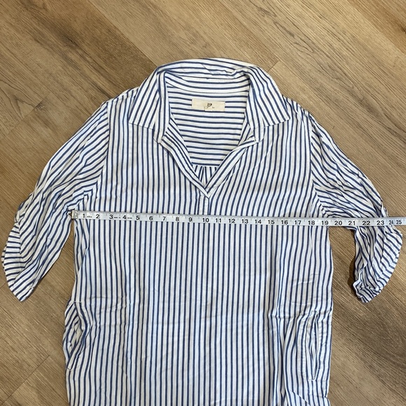 Thread & Supply Striped Shirt Dress - Picture 8 of 9